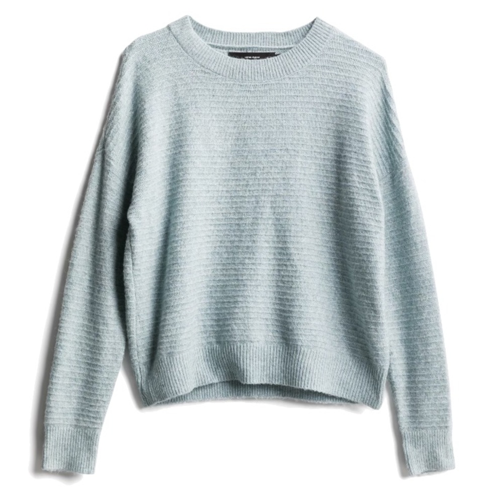 Sadella Textured Crewneck Pullover